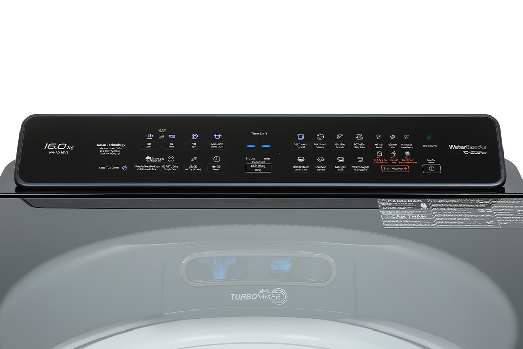 Máy giặt Panasonic Inverter lồng đứng 16 Kg NA-FD16V1BRV - Hàng chính hãng