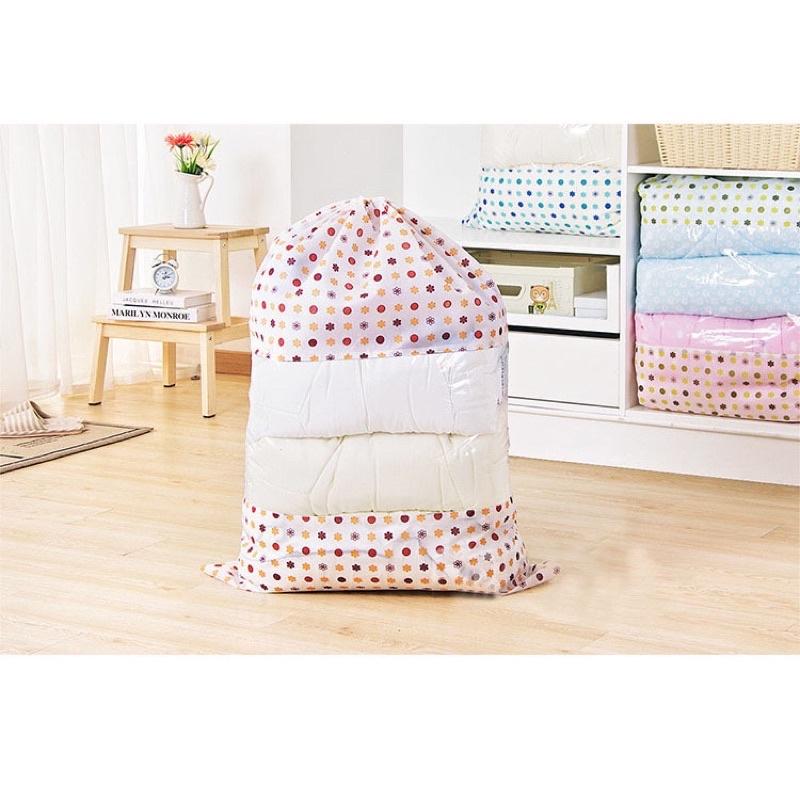 Túi Vải Không Dệt Đựng Chăn Màn Kích Thước 70cm x 100cm - Túi Rút Loại To Đựng Vật Dụng Gia Đình