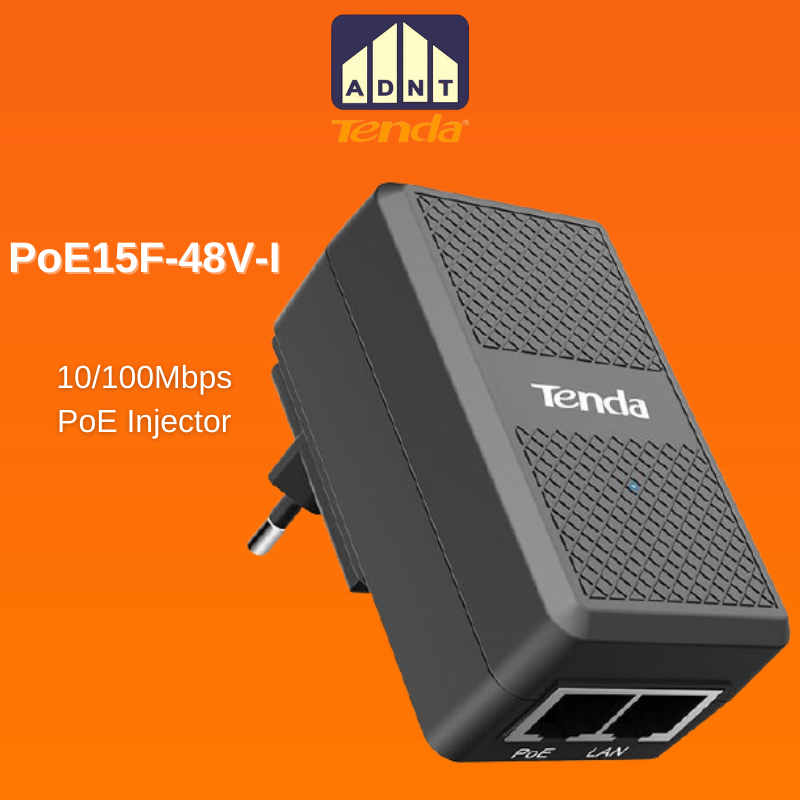 Bộ chuyển đổi PoE adapter PoE15F-48V-I Tenda hàng chính hãng