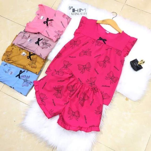 Combo 2 bộ nơ cho bé gái