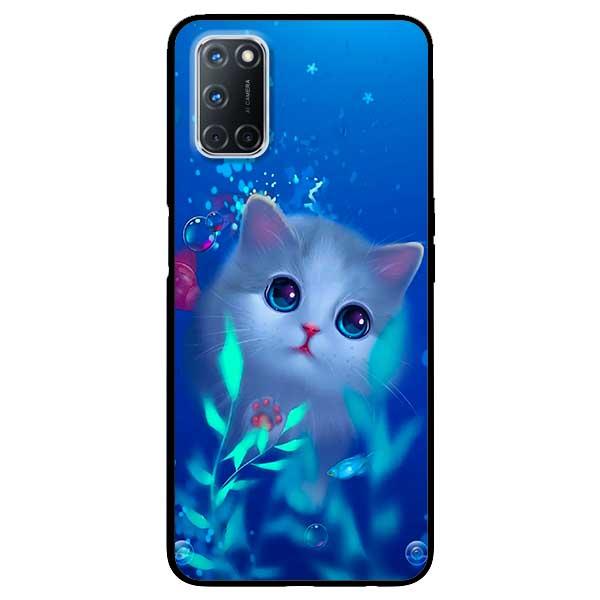 Ốp lưng dành cho Oppo A52 - A72 - A92 - Mèo Trong Nước