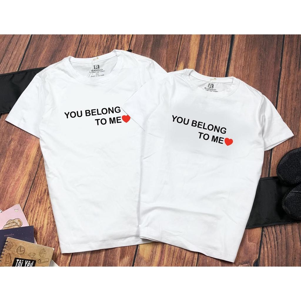 Áo Thun Cổ Tròn dành cho các cặp đôi