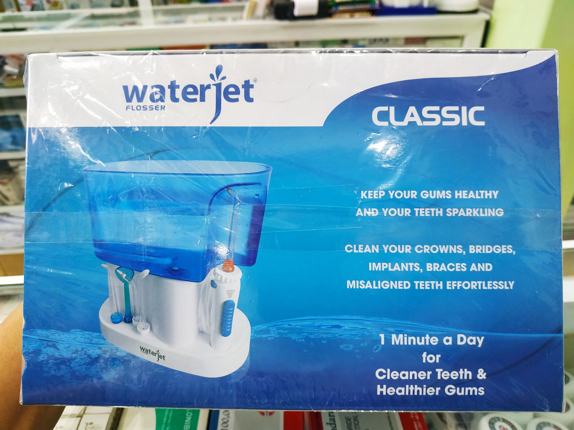 Máy Tăm Nước Gia Đình Waterjet Flosser Classic | Chính Hãng USA -VT0040