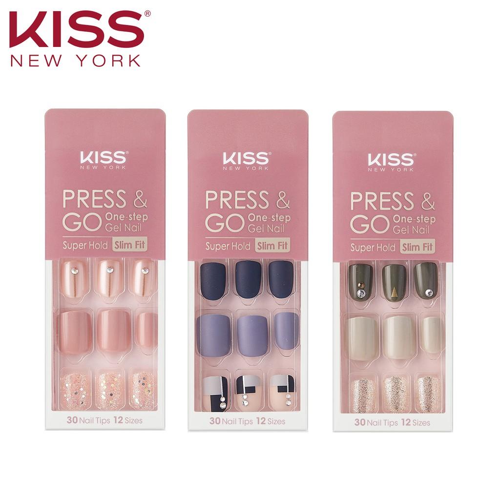 Móng Tay Gel Tự Dán Press & Go Kiss New York Nail Box