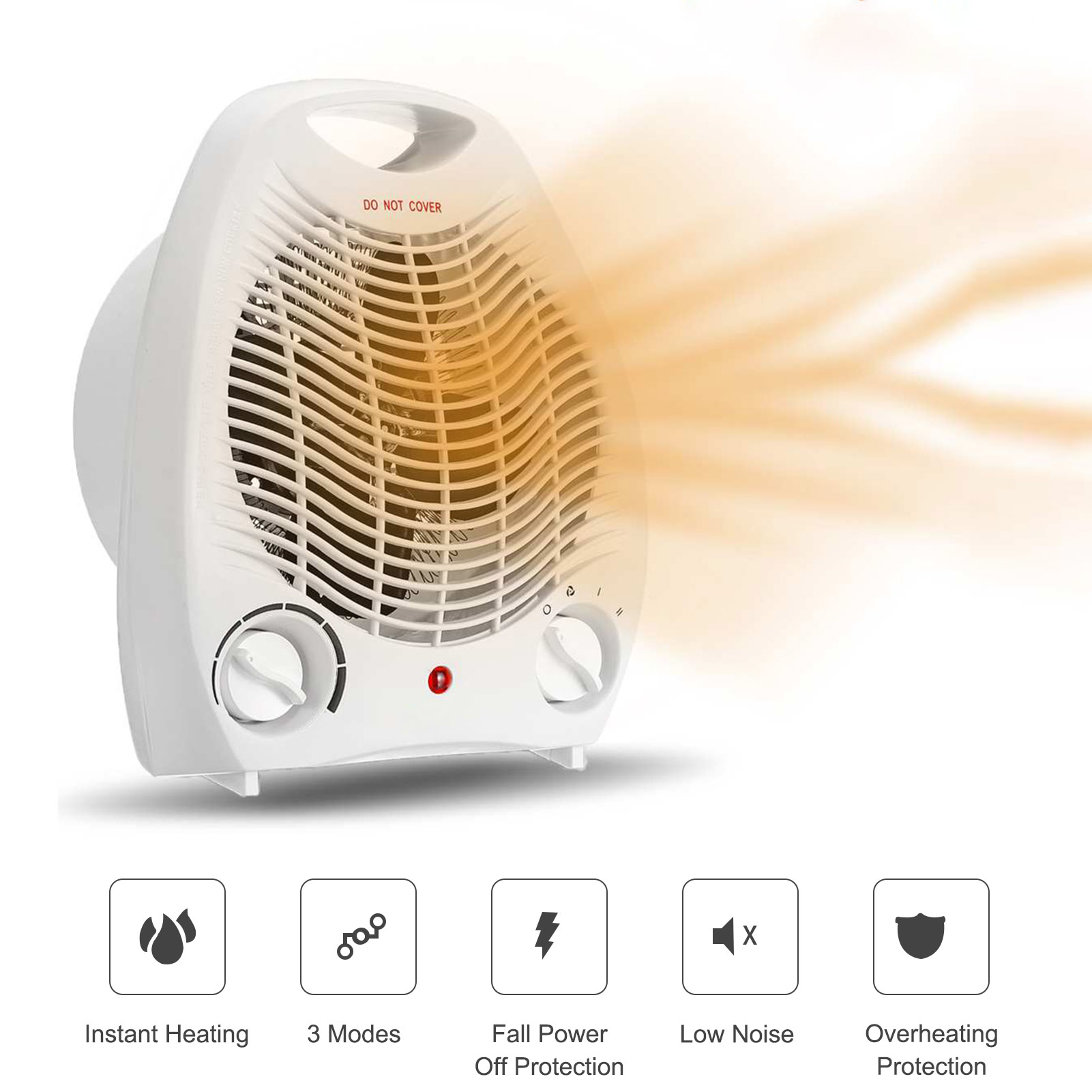 Máy sưởi để bàn mini 1000/2000W