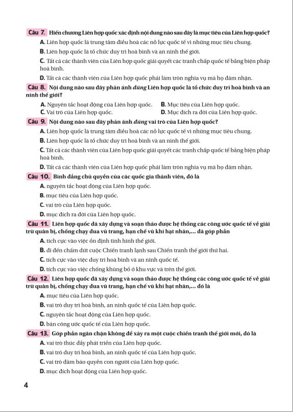 Sách - Các Dạng Câu Hỏi Và Bài Tập Phát Triển Năng Lực Lịch Sử 12 - ndbooks