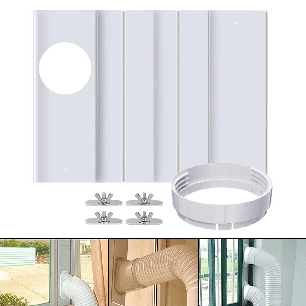 5pcs/set Universal Conditioner Exhaust Hose 5.9in Dia.