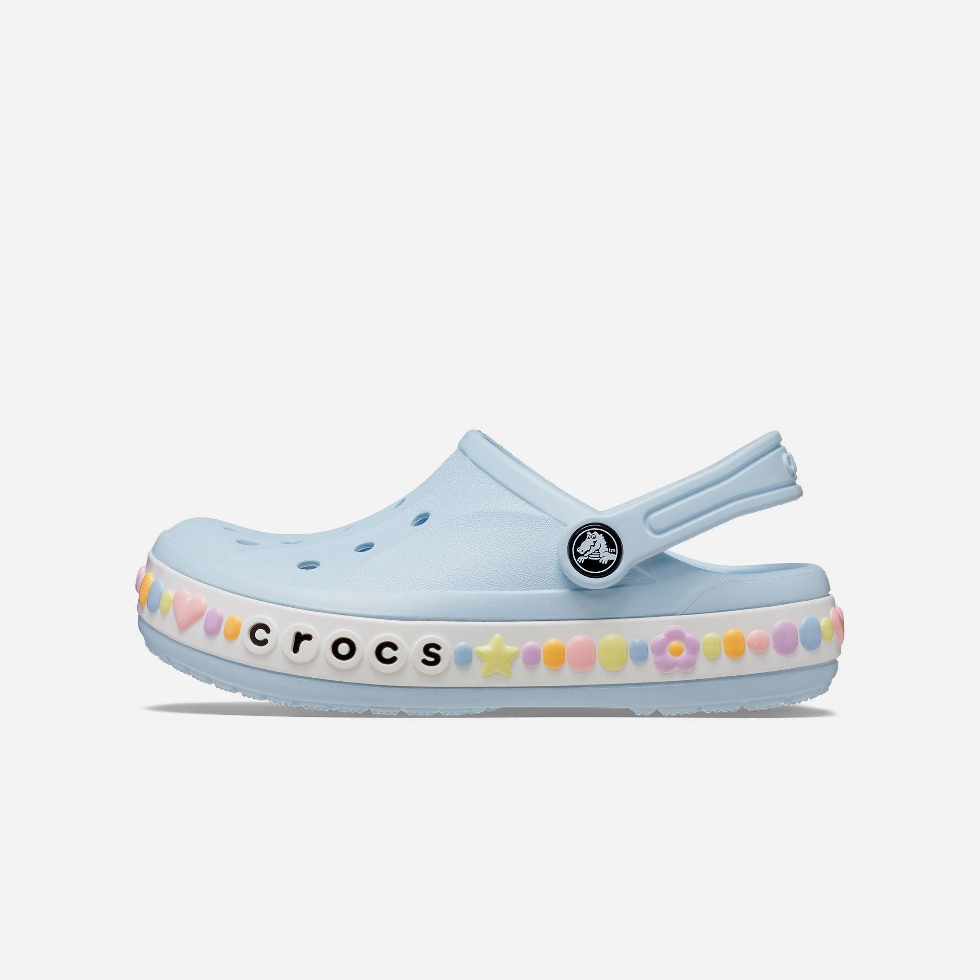 Giày lười trẻ em Crocs Bayaband Charm Band - 208101-4JQ