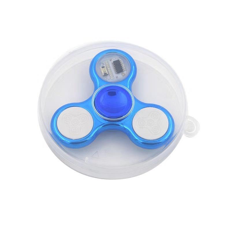 (6 MÀU) Con quay đồ chơi spinner bằng ABS có đèn led &amp; hiệu ứng ánh sáng giúp giảm căng thẳng