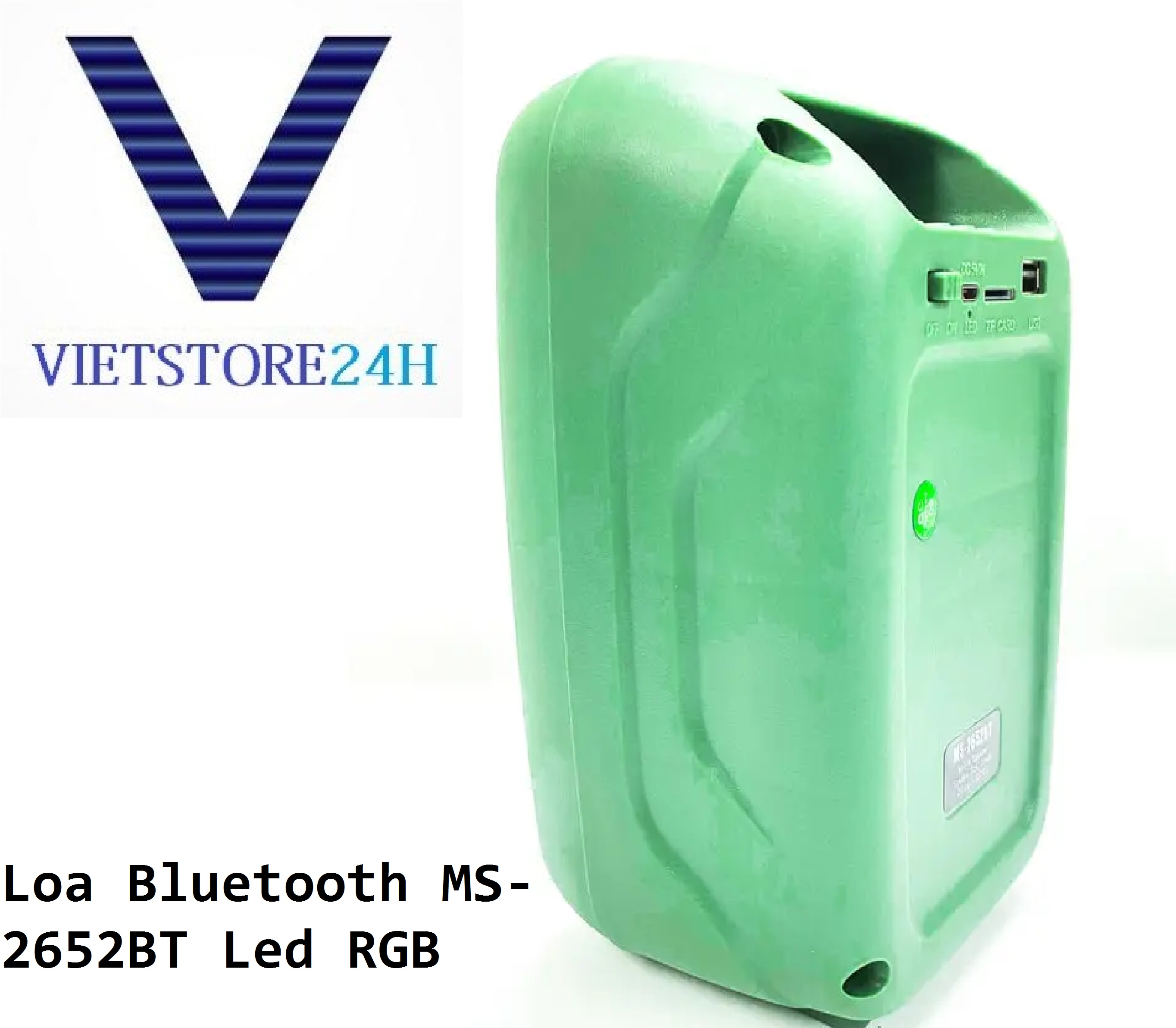 Loa Bluetooth MS-2652BT Led RGB VT