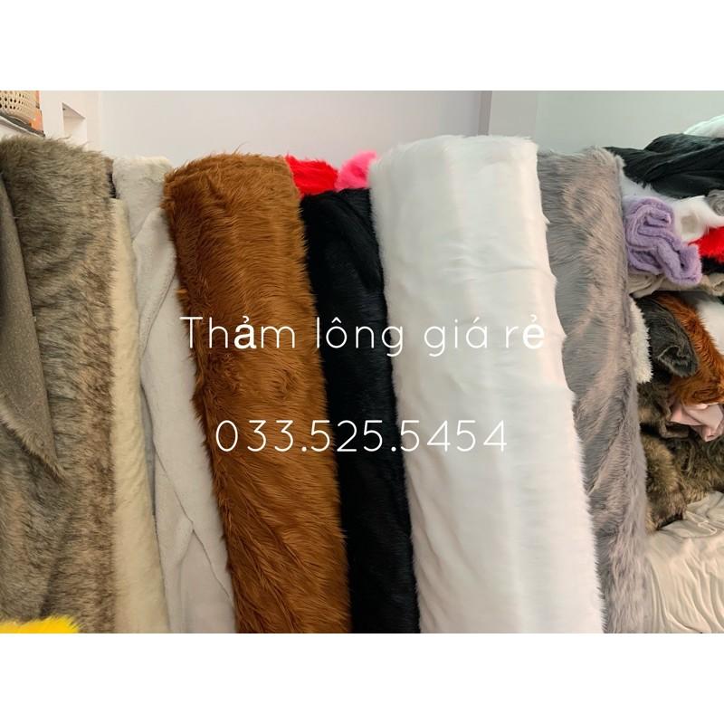 THẢM LÔNG TRẢI BÀN TRANG ĐIỂM - THẢM LÔNG DÀI