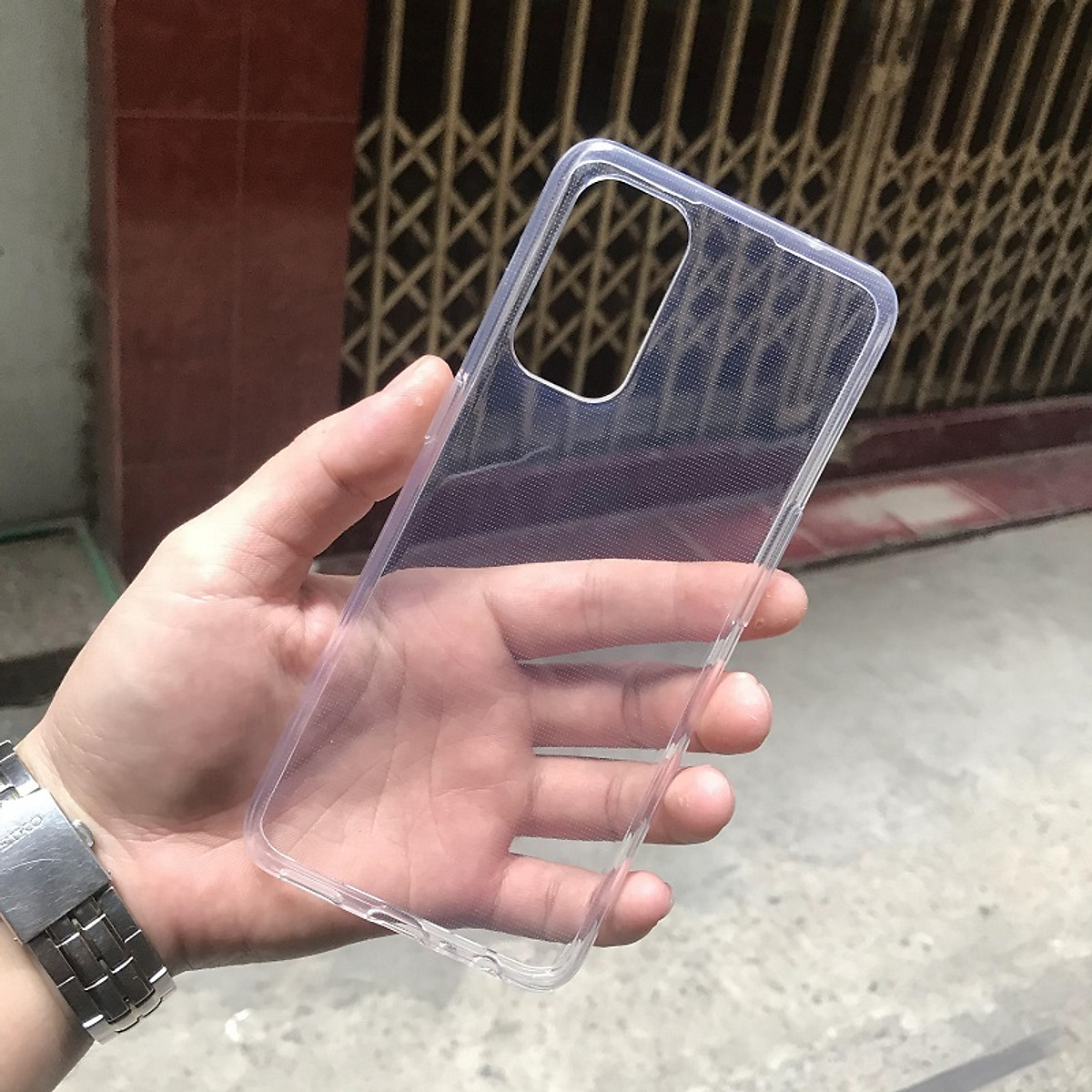 Ốp lưng dành cho OPPO RENO5 silicon dẻo trong suốt loại A+