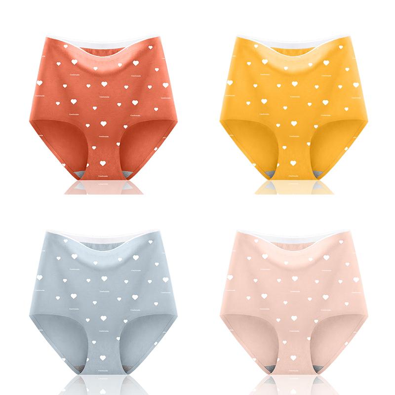 4 Cái/lốc Gợi Cảm Nữ Quần Lót Băng Lụa Quần Không Đường May Quần Lót Cao Cấp Quần Thoải Mái Quần Lót Nữ Quần Lót Đùi