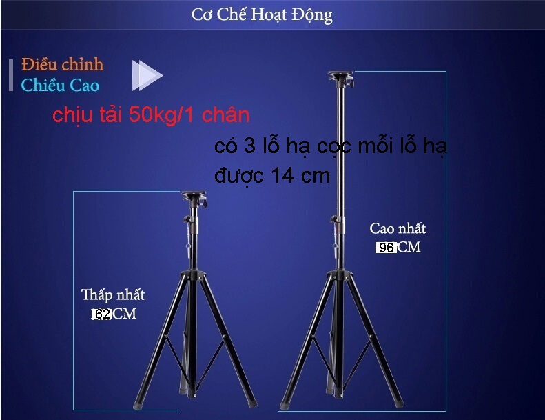 Chân loa đứng loại tốt LKT- (giá 2 cái)