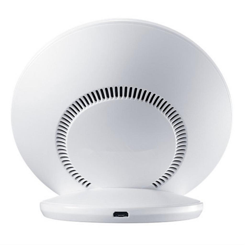 Fast Wireless Charger Charging Stand For   S7 S7-Edge White