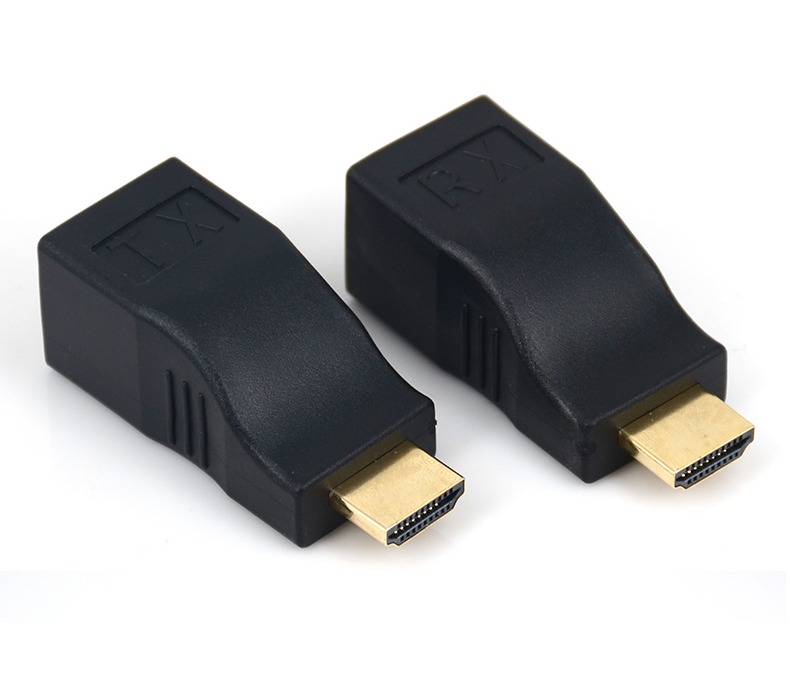 ROGTZ Bộ HDMI Extender 30M Ethernet CAT5e,6 Mạng Hỗ Trợ HDCP - Hàng Nhập Khẩu