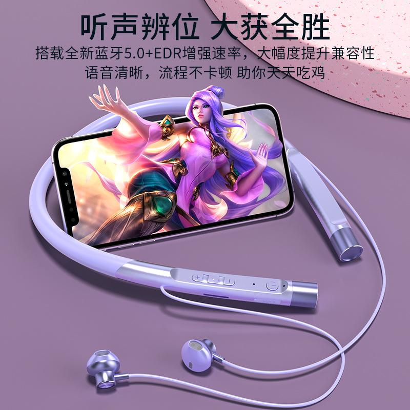 Ưu đãi nhất tai nghe bluetooth chờ dài đeo cổ thể thao cuộc gọi giảm tiếng ồn thời lượng pin lớn chất lượng âm thanh cao nam