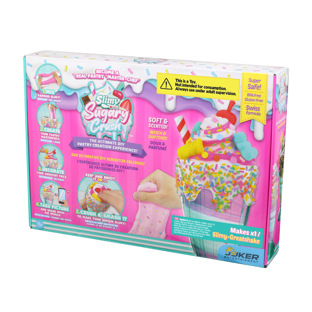 Đồ Chơi Bộ Slime Làm Sinh Tố Milkshake Cherry Vanilla Hồng Ngọt Ngào SLIMY VAN/36100