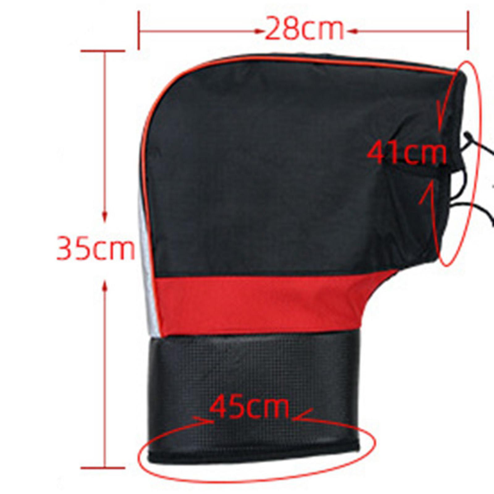 Motorcycle Handlebar Muffs, Keep Hands Warm Hands Protector Mittens Covers for Snowmobile