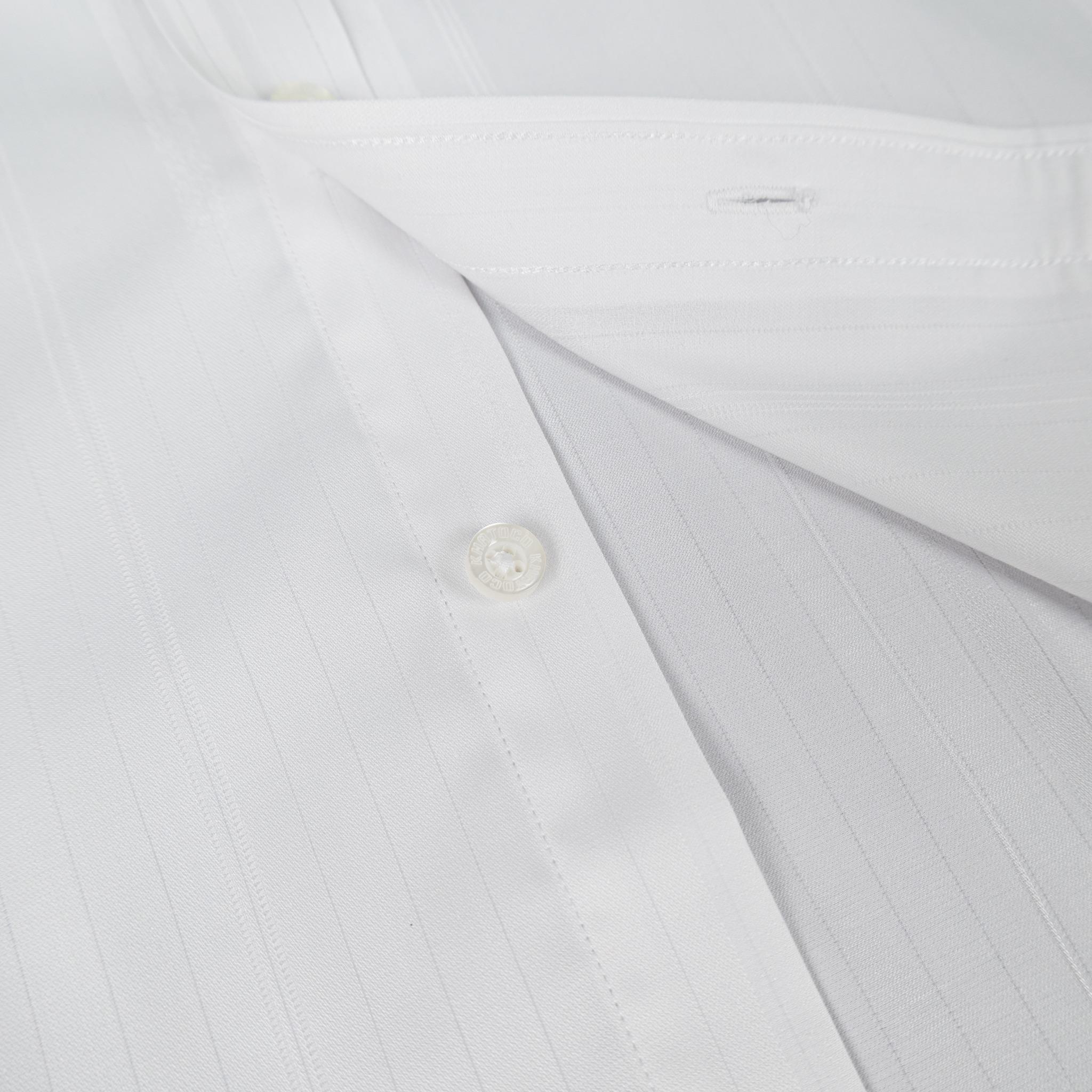 Áo sơ mi nam KHATOCO Tailor Fit ngắn tay A1MN498T2-CNTR757-2704-N