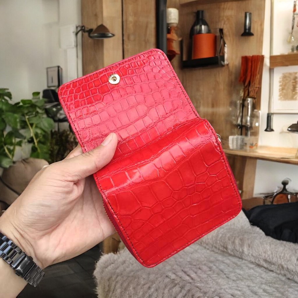 Ví cá sấu nữ mini Phiên bản đặc biệt