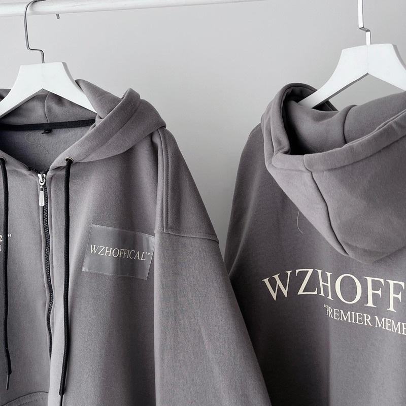 Áo Khoác Zip Kéo Form Rộng MEMBER