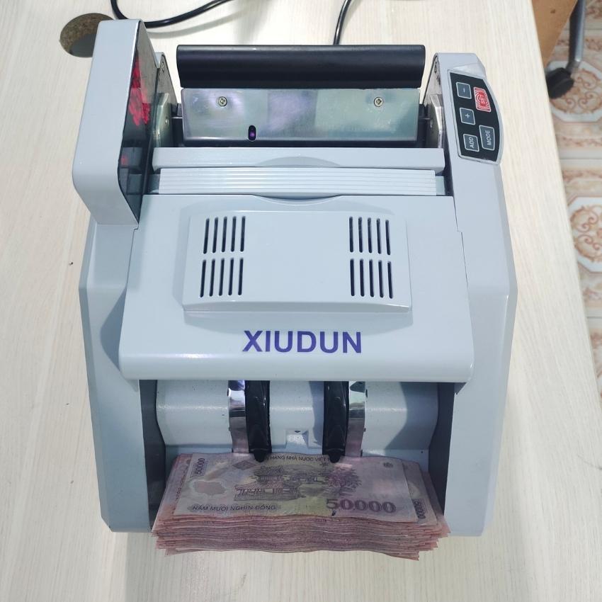 Máy đếm tiền XIUDUN_5300W, đếm chính xác số lượng tờ, siêu bền, bảo hành 18 tháng
