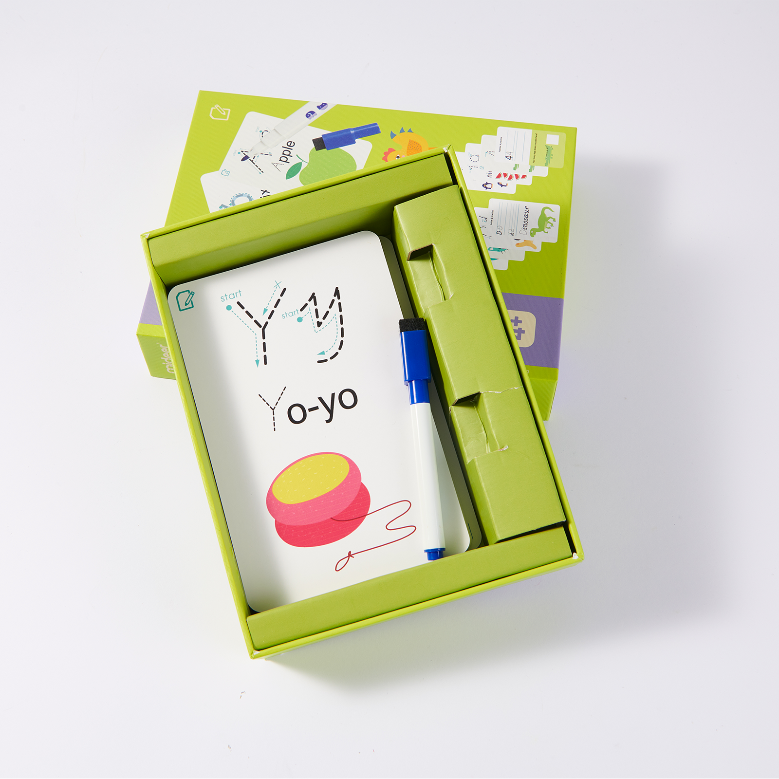 Thẻ Học Thông Minh Viết Và Xoá Được Nhiều Lần Mideer - Write And Wipe Activity Card