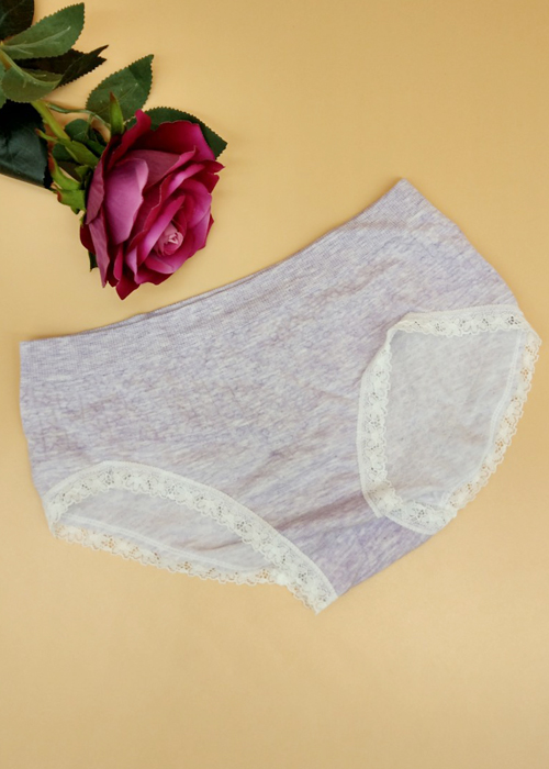 Quần lót Nữ viền ren thun cotton