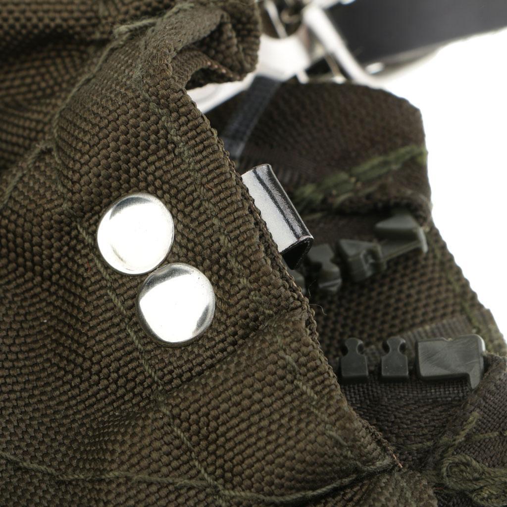 Two Pairs of Waterproof Breathable Snow High Leg Gaiters for Outdoor Walking Hiking Fishing Hunting Trimming Grass