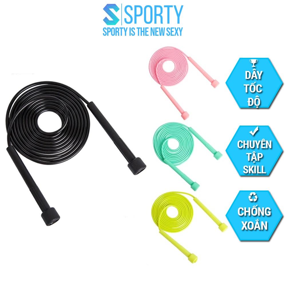 Dây nhảy thể dục SPORTY TS2 chất liệu PVC dành cho người lớn và trẻ em