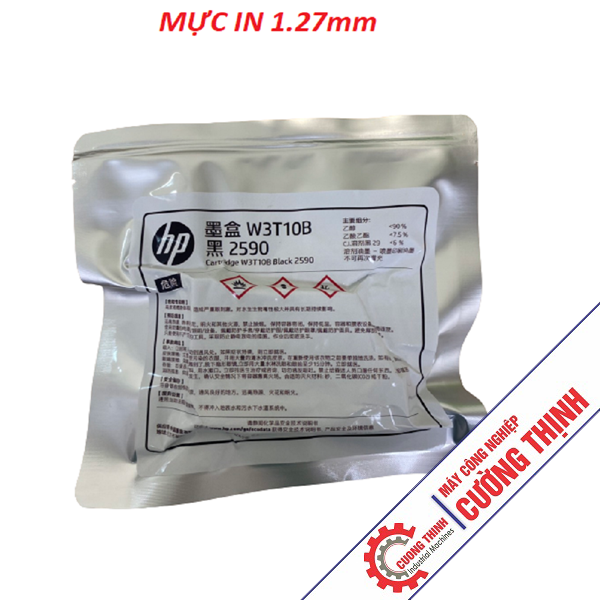 Mực in date cầm tay 2588, 2590 HP phun hạn sử dụng đầu phun 1.27cm  Cường Thịnh