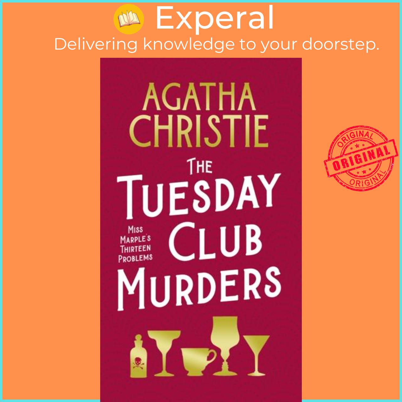 Sách - The Tuesday Club Murders - Miss Marple's Thirteen Problems by Agatha Christie (UK edition, hardcover)