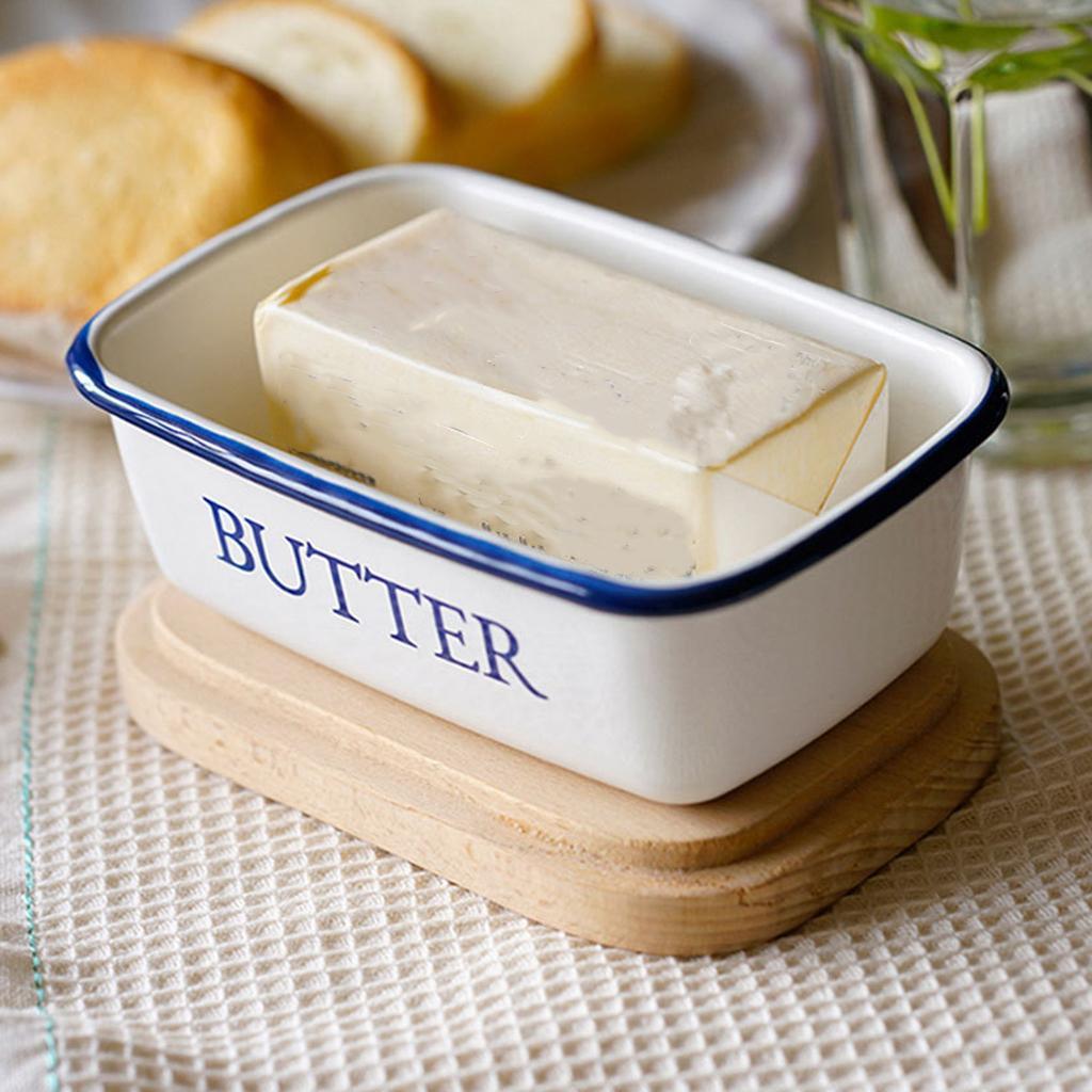 Butter Dish with Lid Freshness Multifunctional Storage for Counter Butter