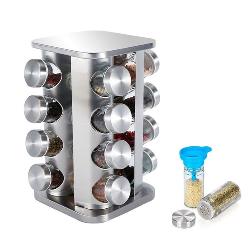 Kaside kệ gia vị inox KSD-S55C Chai gia vị rack gia vị Gia vị rack Giá gia vị thịt nướng