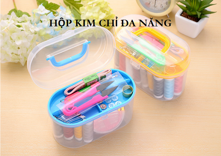 Hộp kim chỉ đa năng hỗ trợ may vá cho gia đình bạn
