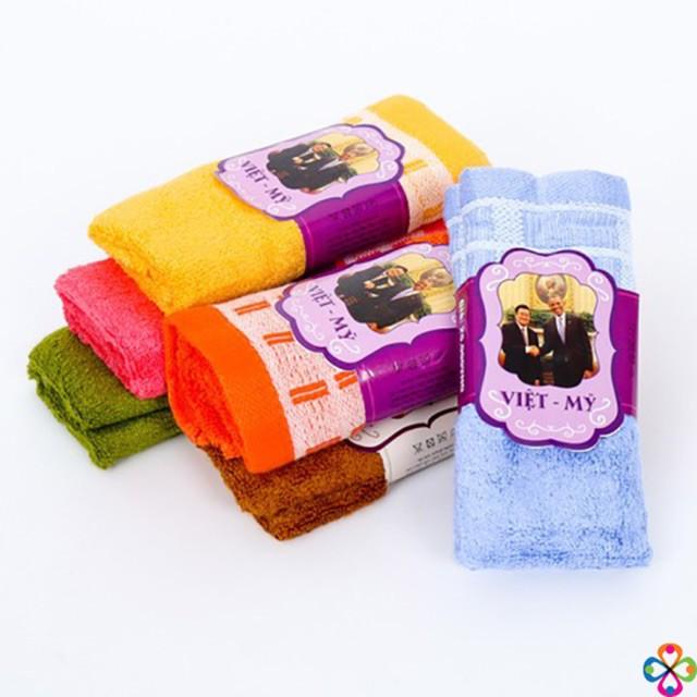 Khăn mặt sợi tre Việt Mỹ mềm mại