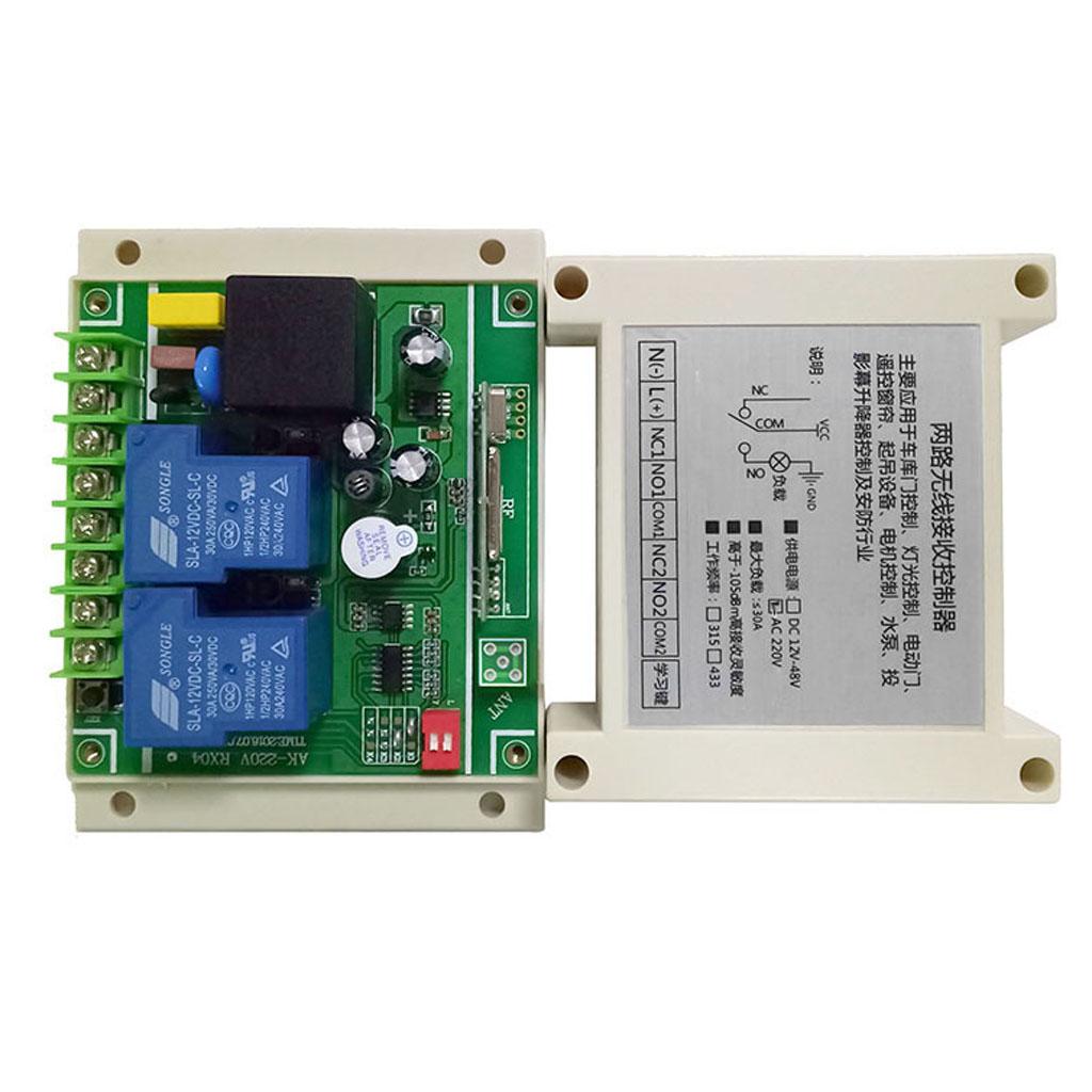 3km Wireless Remote Control Power Switch 110V 220V 433MHz/315MHz Transmitter