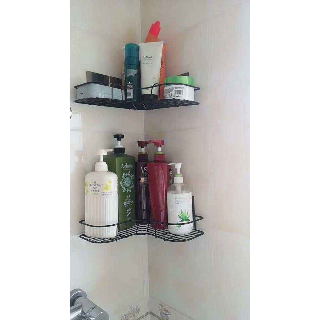 Kệ Góc treo Dán Góc Tường siêu chắc  chắn