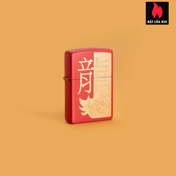 Zippo 48769 – Zippo Year of the Dragon 2024 Red Matte