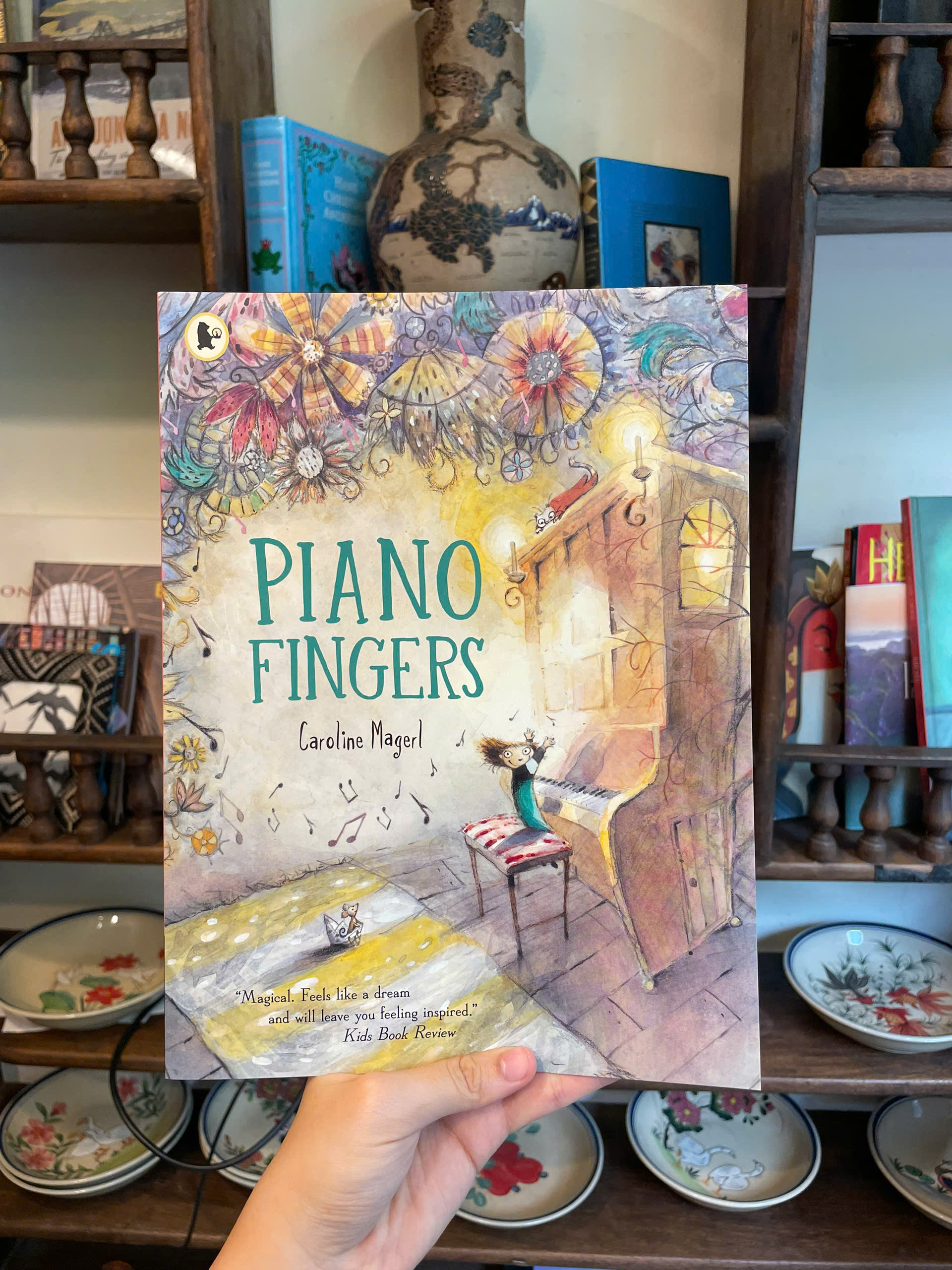 Sách - Piano Fingers by Caroline Magerl - Children Picture book in English - Ngoại Văn