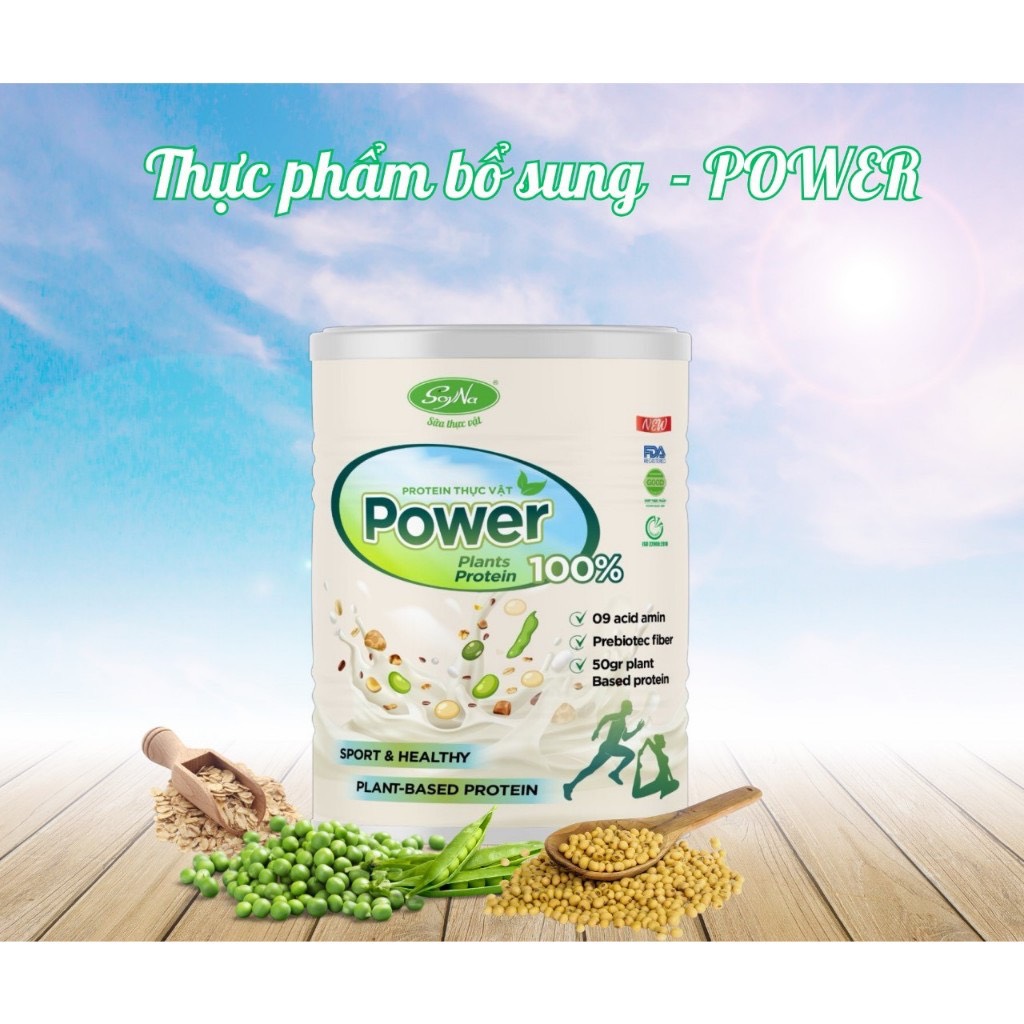 Combo Sữa Chay - Power 400g Soyna, Tặng 2 Ly Thủy Tinh Có Vạch Chia ml