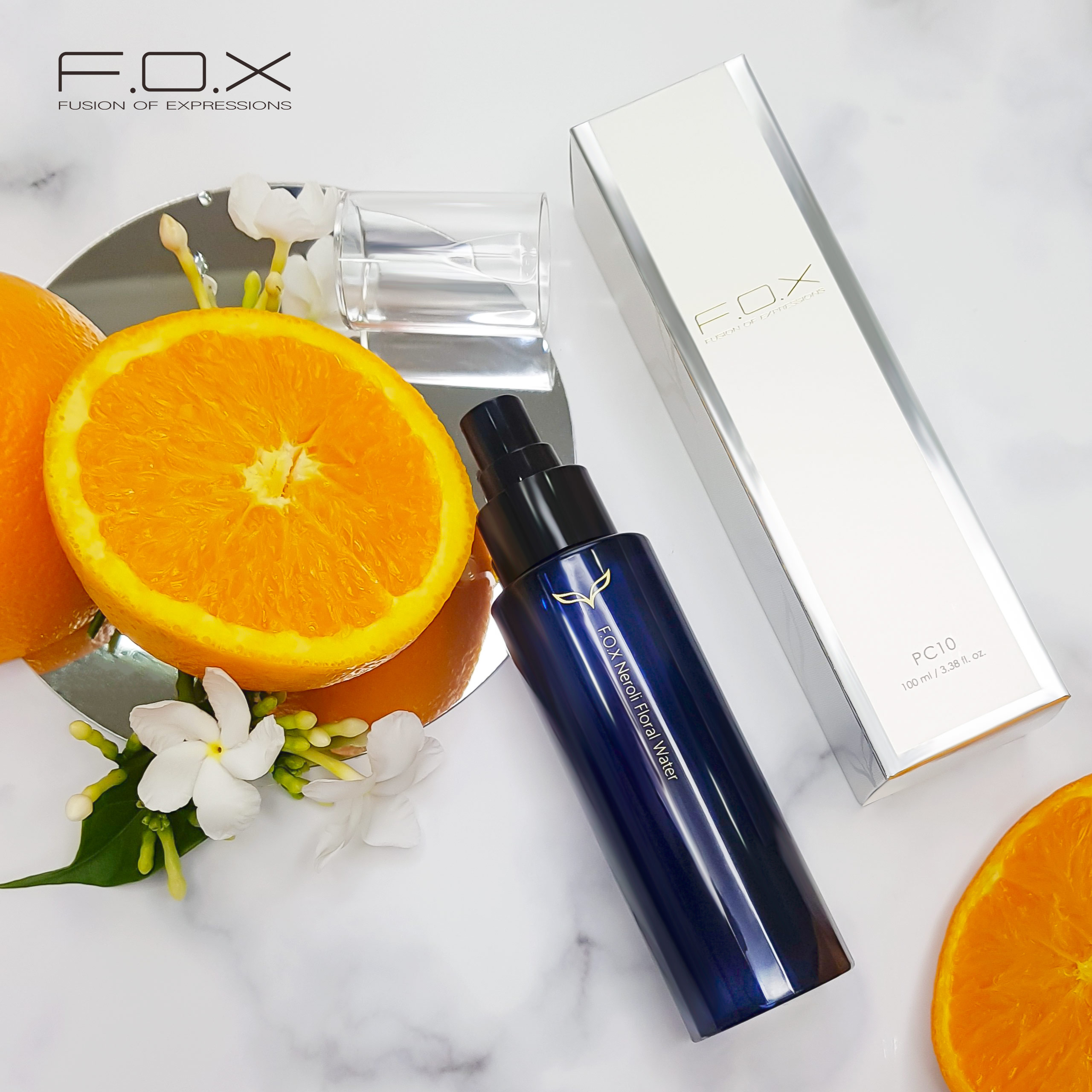 Xịt Khoáng Dưỡng Ẩm Da Và Làm Sáng Da Hương Hoa Cam Neroli Floral Water FOX Cosmetics 100ml