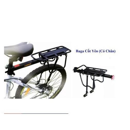 Gác Baga Nhôm Xe Đạp Kẹp Cốt Yên Cao Cấp Chắc Chắn