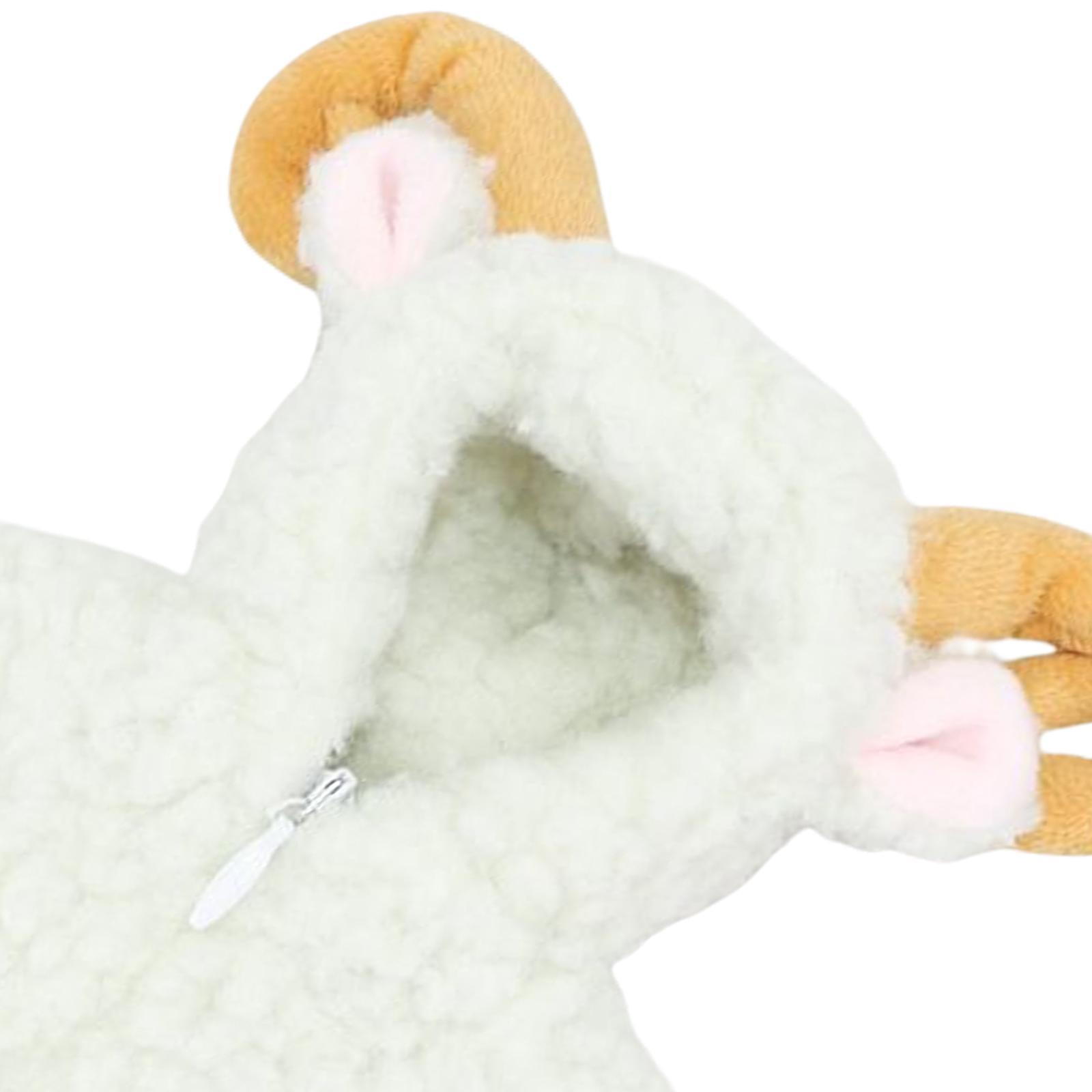 Mini BJD Doll Clothing 1/12 Doll Lovely DIY Plush for Ob11 Baby Baby Doll