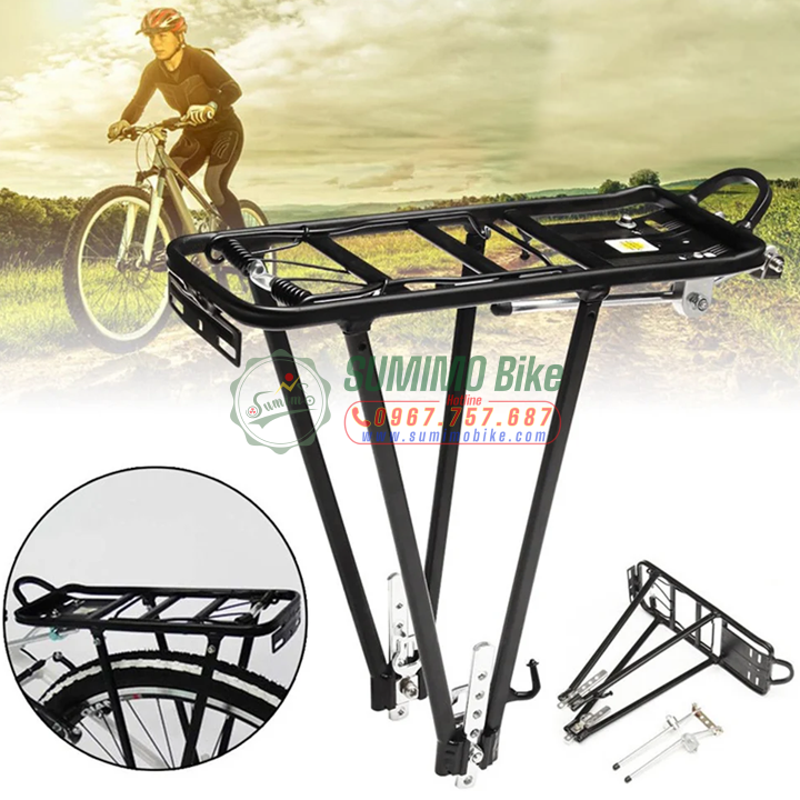 Baga nhôm tuỳ chỉnh độ cao kiểu 1