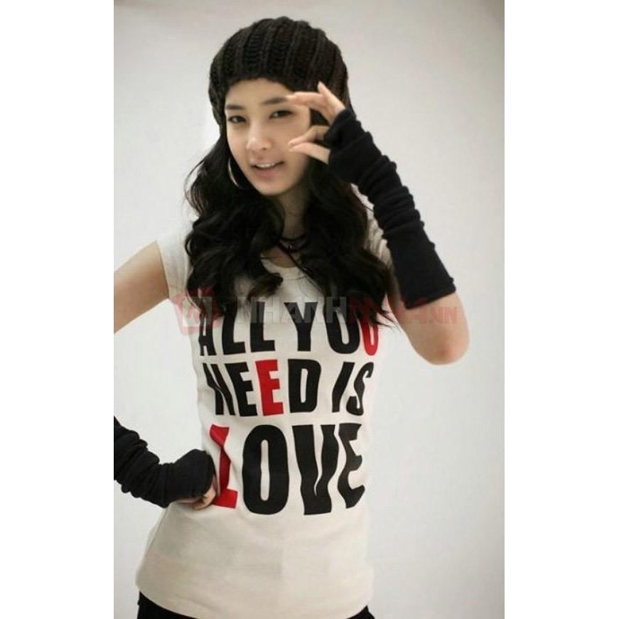 1 đôi găng tay len đan giữ ấm đông xuân thời trang nam nữ