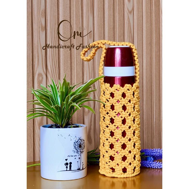 Túi Đựng Bình Giữ Nhiệt Handmade - Mẫu 2