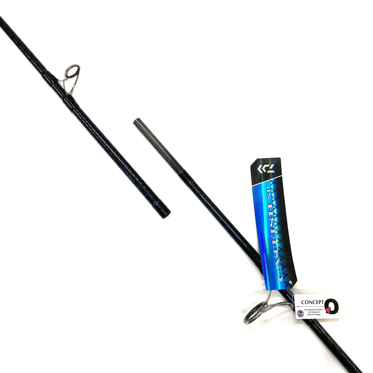 Cần câu cá Daiwa Catfish SP Cần câu cá tra 2 khúc máy đứng 3m05, 3m15 khoen Fuji Concept Pat Fuji