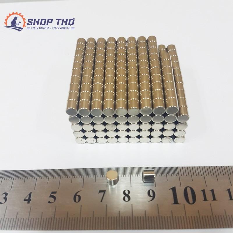Nam châm hạt tròn D5*5mm
